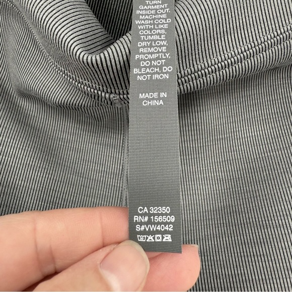 Vuori Lux Rib Split Bootcut Legging Pant in Heather Grey Size L - Picture 6 of 12